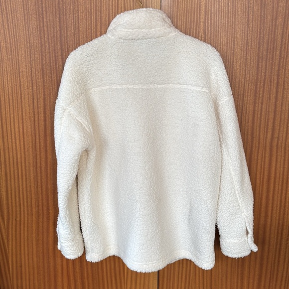 Sherpa teddy button down jacket - Picture 3 of 3